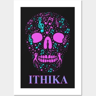 Ithika Sugar Skull Design Posters and Art